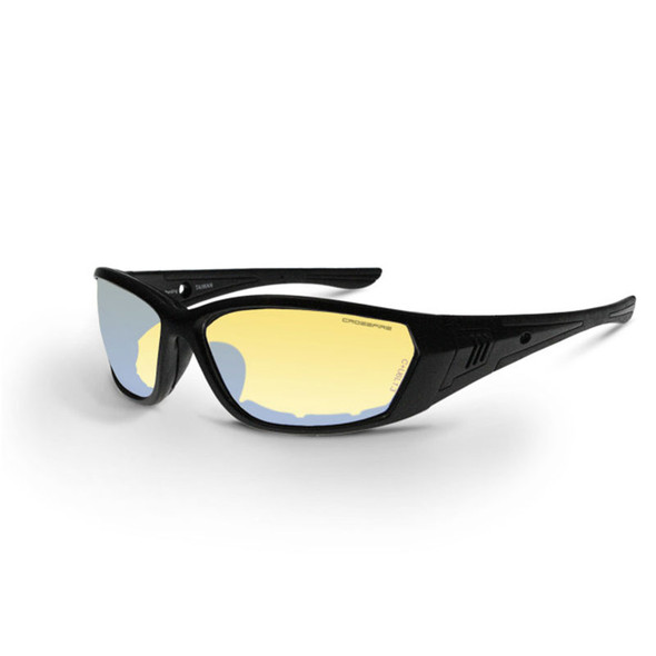 Crossfire 710 Black Frame Indoor Outdoor Anti-Fog Safety Glasses 35231 - Box of 12